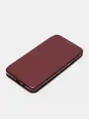 Пурпурный чехол книжка на Samsung Galaxy J7 2016 (J710), Самсунг Галакси Джи7 2016 (Джи710)