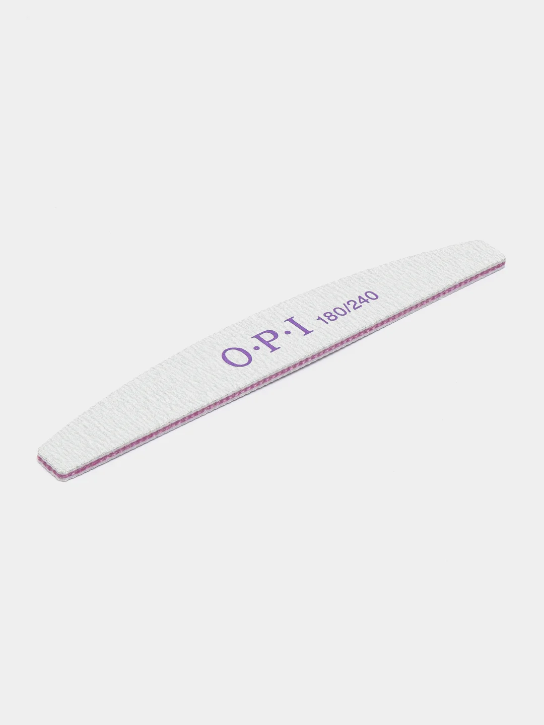 Пилка OPI для ногтей, прямая, лодочка, на деревянной основе, 100/180 и 180/240