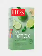 Чай в пакетиках Tess Гет Детокс зеленый, 20 пак