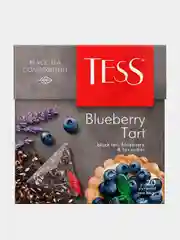 Чай в пирамидках Tess "Блюберри Тарт", черный, 20 пирамидок