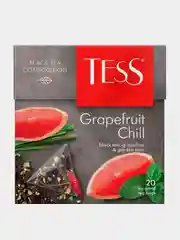 Чай в пирамидках Tess Грейпфрут Чилл черный, 20 пирамидок