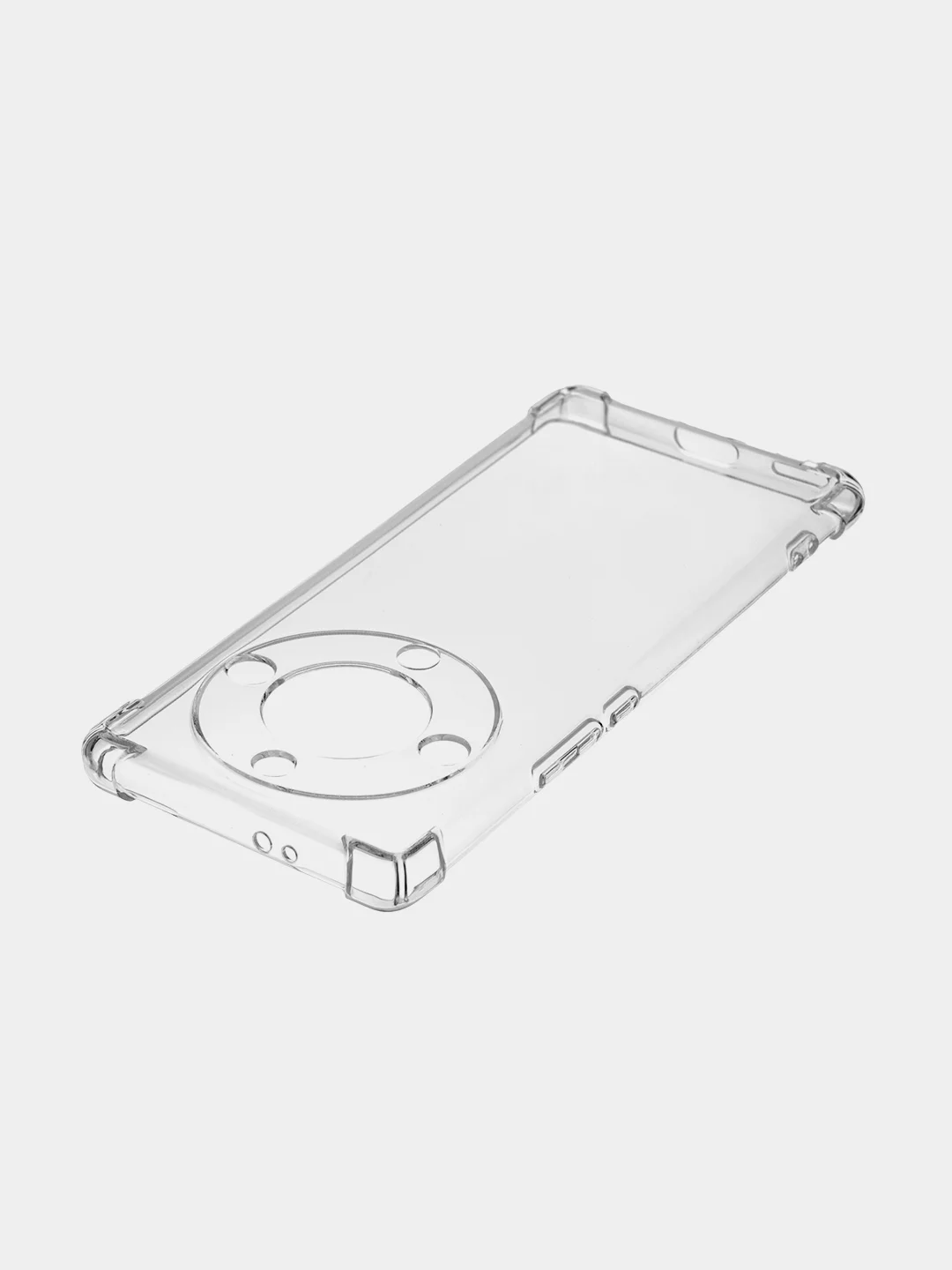 Прозрачный противоударный чехол BROSCORP для Honor X9a, Honor Magic5 Lite, силиконовый, прозрачный