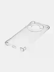 Прозрачный противоударный чехол BROSCORP для Honor X9a, Honor Magic5 Lite, силиконовый, прозрачный