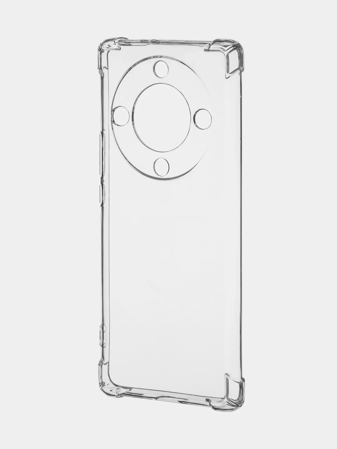 Прозрачный противоударный чехол BROSCORP для Honor X9a, Honor Magic5 Lite, силиконовый, прозрачный