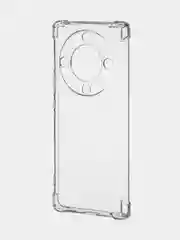 Прозрачный противоударный чехол BROSCORP для Honor X9a, Honor Magic5 Lite, силиконовый, прозрачный