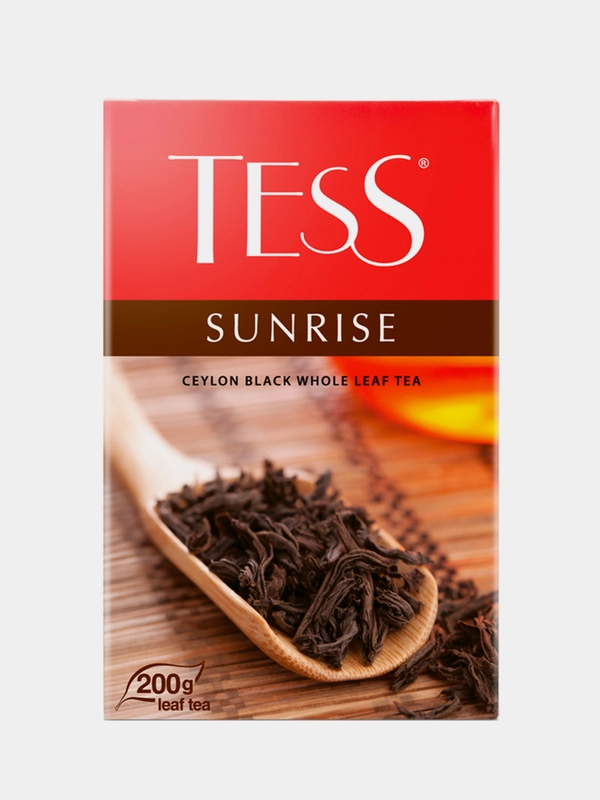 Чай листовой Tess "Санрайз", черный, 200 г
