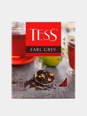 Чай в пакетиках Tess Эрл Грей черный, 100 пак