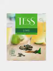 Чай в пакетиках Tess "Лайм", зеленый, 100 пакетиков
