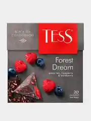 Чай в пирамидках Tess Форест Дрим черный, 20 пирамидок