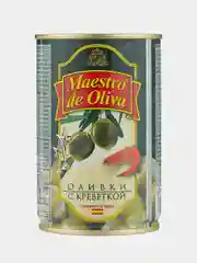 Оливки MAESTRO DE OLIVA с креветкой 300г Испания