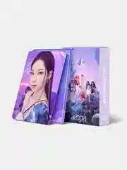 Карточки женских k-pop групп TWICE, AESPA, IVE, NewJeans, 55 штук