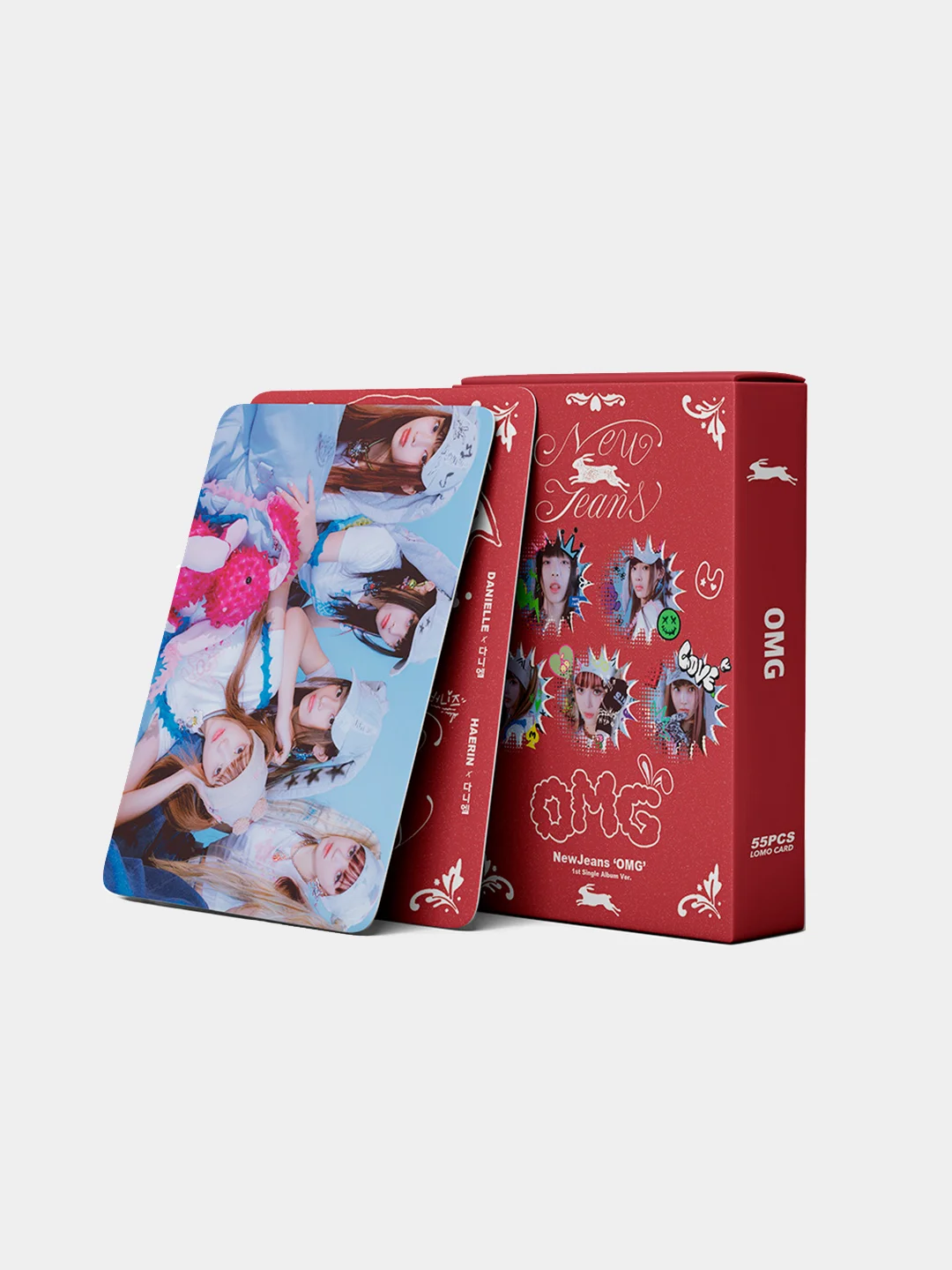 Карточки женских k-pop групп TWICE, AESPA, IVE, NewJeans, 55 штук
