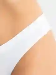 Белый бесшовные стринги, трусы бесшовные женские