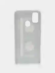 Хром силиконовый чехол на Samsung Galaxy M21/M30s / Самсунг М21/М30s с рисунком, защита камеры