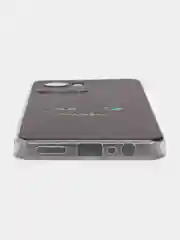 Черный силиконовый чехол на Realme C30 / Реалми С30 прозрачный, с рисунком, защита камеры