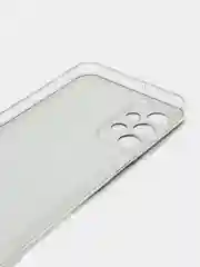 Разноцветный чехол силиконовый на Samsung Galaxy A23 / Самсунг А23 прозрачный с рисунком, защита камеры