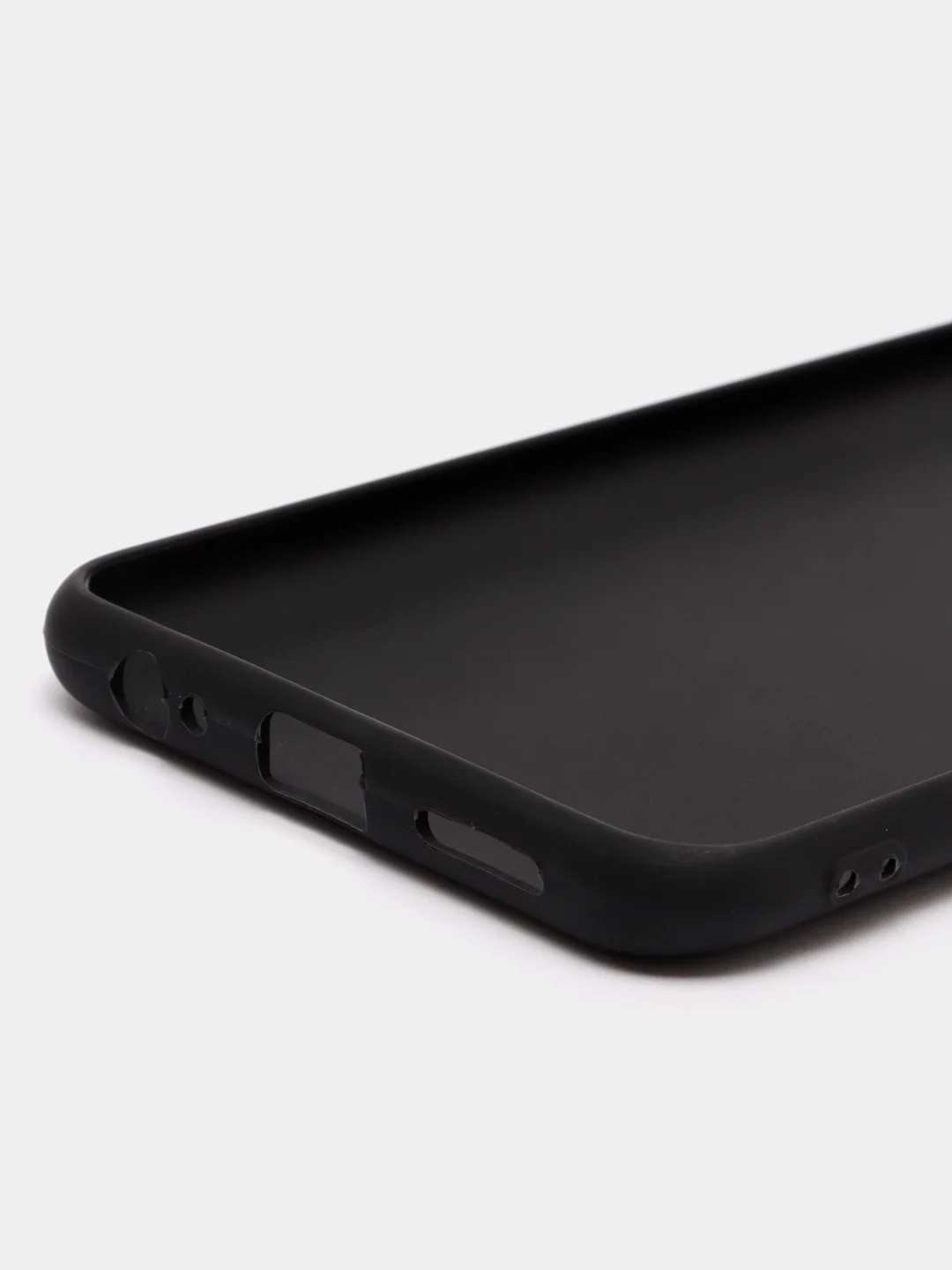 Угольный чехол Xiaomi Redmi Note 10 / Redmi Note 10S / Poco M5s силиконовый цветной матовый