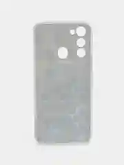 Бирюзовый чехол на Tecno Spark Go 2022/8C/9 / Текно Спарк Гоу 2022/8С/9 прозрачный, с рисунком