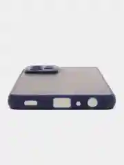 Темно-синий чехол Samsung Galaxy A51 A71 A50 A12 A52 A72 A22 S21 A13 S20 FE A33 A53 A73 S8 S10 A42