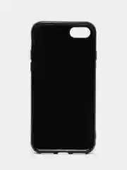 Черный чехол для Apple iPhone 7, 8, силиконовый, ребристый, 8 цветов