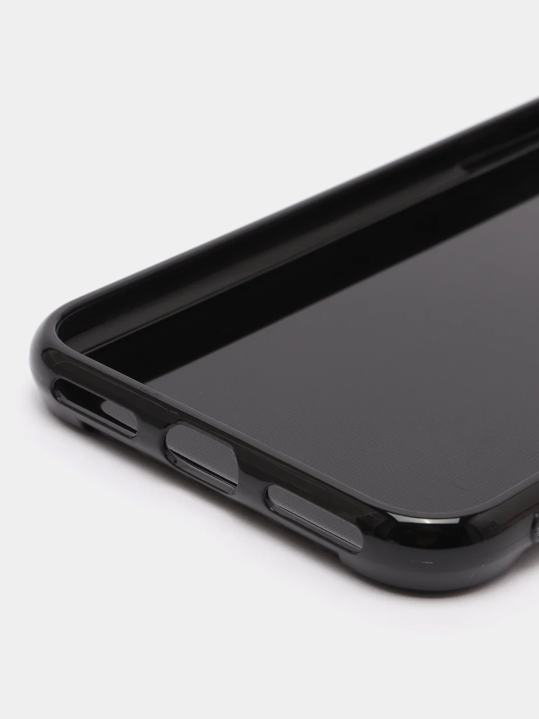 Черный чехол для Apple iPhone 7, 8, силиконовый, ребристый, 8 цветов