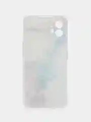 Ледяной силиконовый чехол на Nothing Phone 1 / Нотинг Фон 1 прозрачный, с рисунком, защита камеры