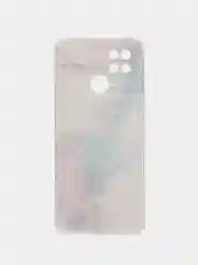 Ледяной чехол на Xiaomi Redmi 10C / Сяоми Редми 10С прозрачный, с рисунком, защита камеры