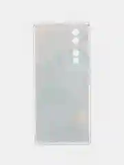 Светло-синий силиконовый чехол на Honor 70 / Хонор 70 прозрачный, с рисунком, защита камеры