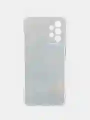 Голубой силиконовый чехол на Huawei P30 / Хуавей P30 прозрачный, с рисунком, защита камеры