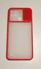 Алый чехол для Realme C21Y, с задвижным окном для защиты камеры