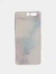 Ледяной силиконовый чехол на Huawei Honor 9 / Хонор 9 прозрачный, с рисунком, защита камеры
