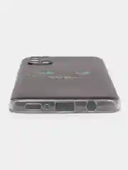 Черный силиконовый чехол на Samsung Galaxy A31 / Самсунг А31 прозрачный с рисунком, защита камеры