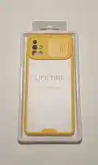 Желтый чехол-накладка Samsung A51