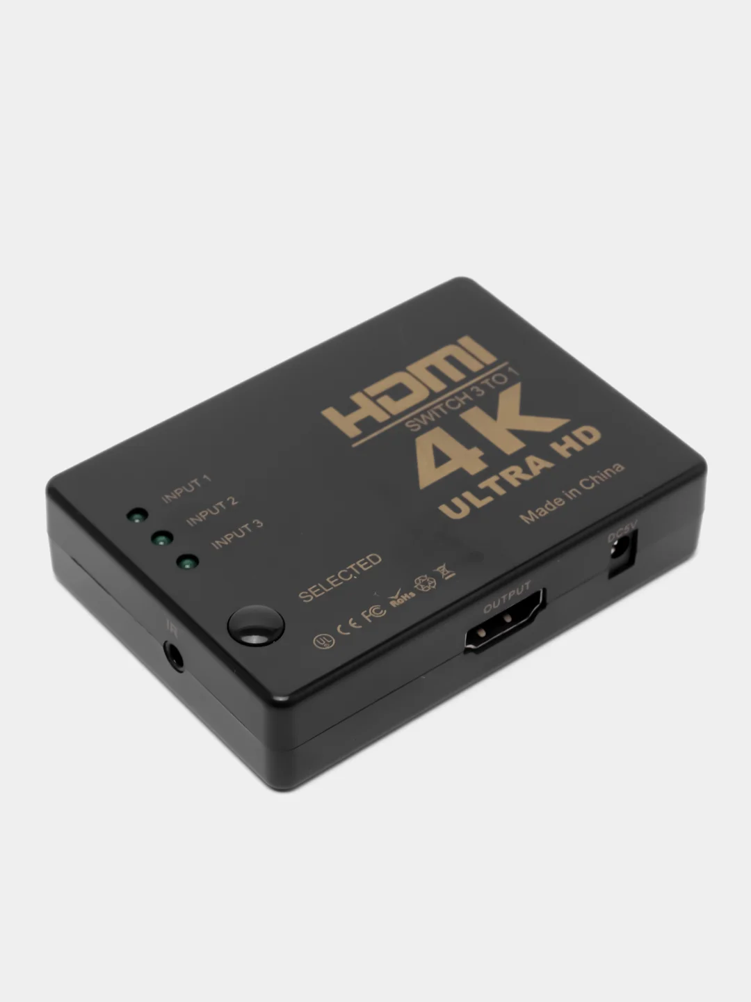 Переключатель HDMI SWITCH 3 в 1 с дистанционным управлением 4K*2K