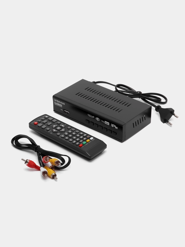 Цифровая DVB-T2 приставка YASIN T8000 купить по цене 1250 ₽ в интернет ...