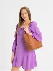 Терракотовый сумка шоппер женская кожаная