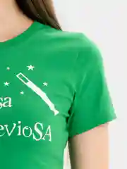 Лесной зеленый футболка женская с печатью "Its LeviOsa, not LeviosA", по мотивам Гарри Поттера