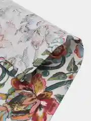 Бордовый полотенце кухонное, рогожка, хлопок, 35 х 60, 2 штуки