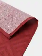 Бордовый полотенце кухонное, рогожка, хлопок, 35 х 60, 2 штуки
