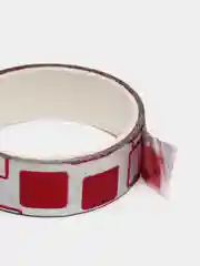 Коралловый скотч декоративный, глиттерный