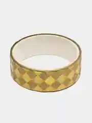 Горчичный скотч декоративный, глиттерный