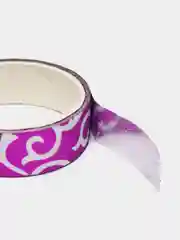 Розовый скотч декоративный, глиттерный