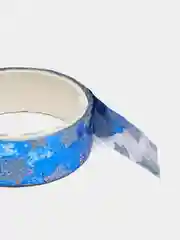 Индиго скотч декоративный, глиттерный