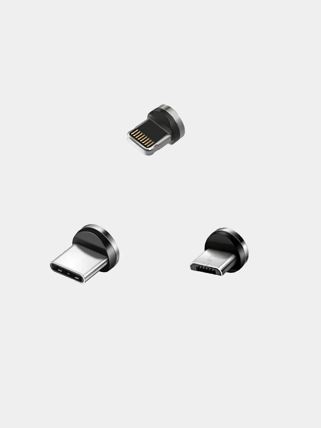 Коннекторы/наконечник/разъем/насадка для магнитного кабеля Lightning, MicroUSB, TYPE-C