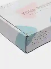 Желтый коробки подарочные упаковочные