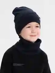 Хром демисезонный комплект шапка и снуд . Весенняя шапка 4-9 лет