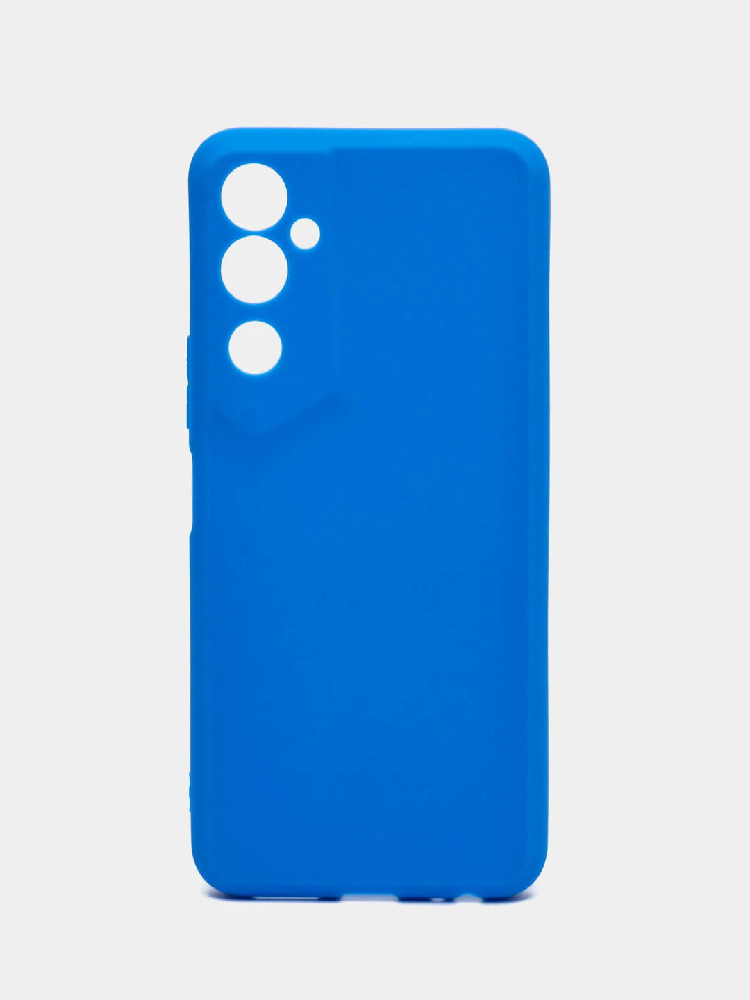 Синий чехол для Tecno Pova Neo 2 силиконовый, матовый, с защитой камеры