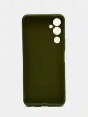 Зелёный хаки чехол для Tecno Pova Neo 2 силиконовый, матовый, с защитой камеры