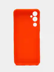 Оранжевый чехол для Tecno Pova Neo 2 силиконовый, матовый, с защитой камеры
