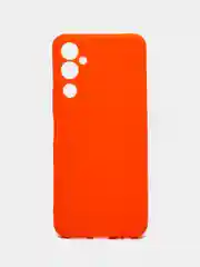 Оранжевый чехол для Tecno Pova Neo 2 силиконовый, матовый, с защитой камеры